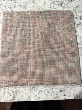 Pottery Barn Pastel Multicolor Woven pillow cover